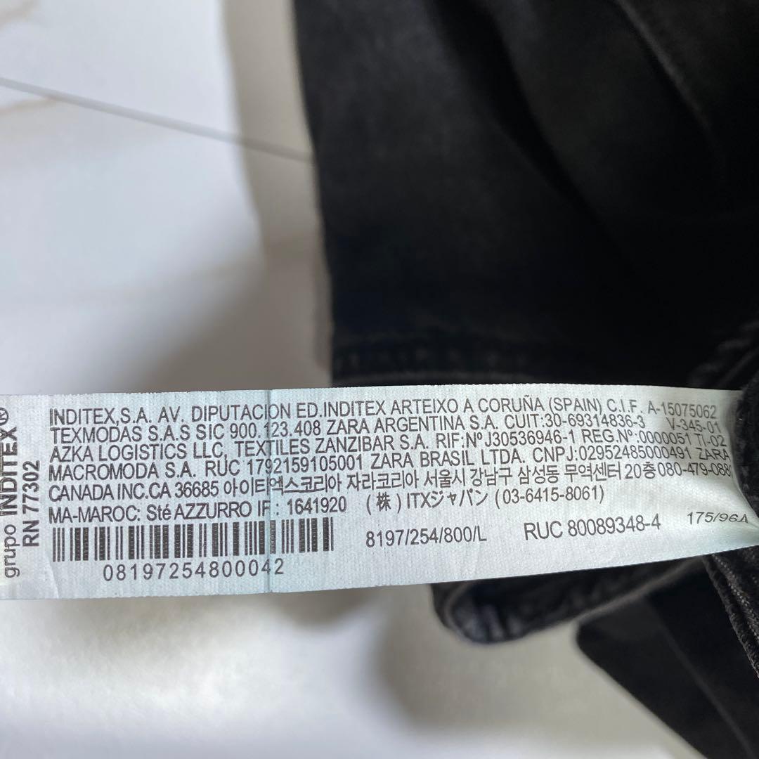 即完売品♡ザラ フルレングスカットアウトブラックデニムジャンプスーツ LL〜3L