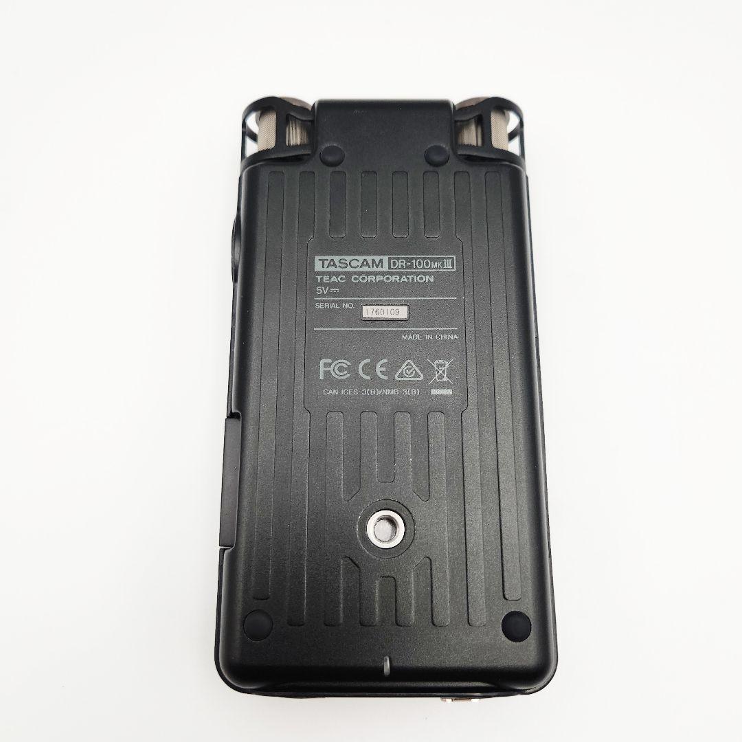 TASCAM DR-100MKIII PCMレコーダー ハイレゾ対応 廃盤品
