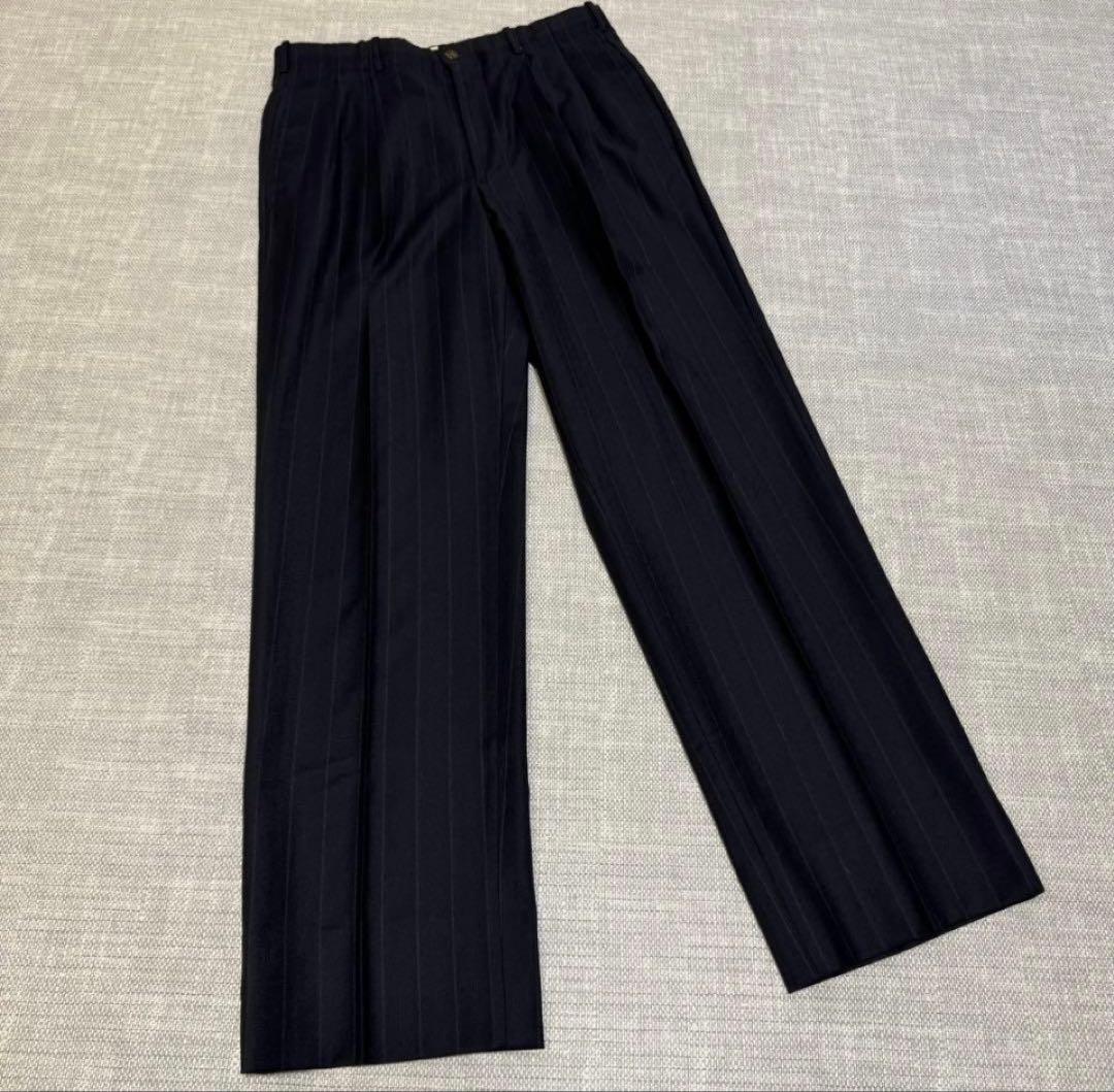 【カシミヤ混】GIANFRANCO FERRE ダブル スーツ 46