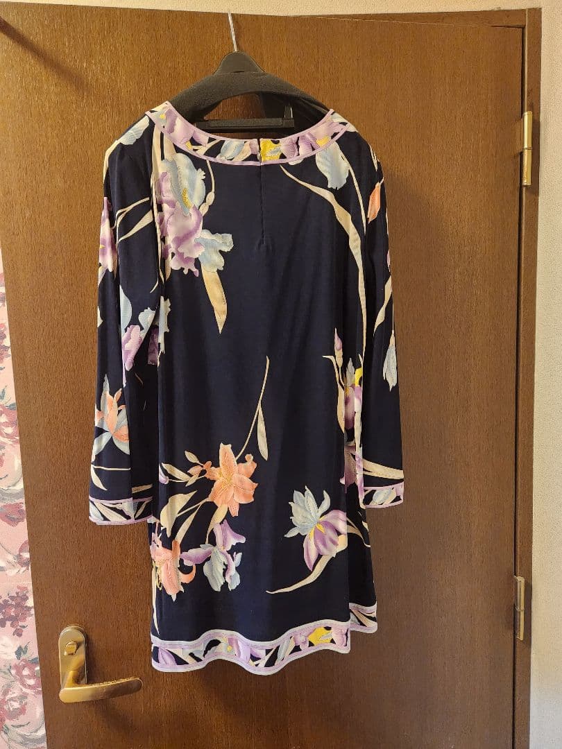 LEONARD FASHION フラワープリント チュニック 42