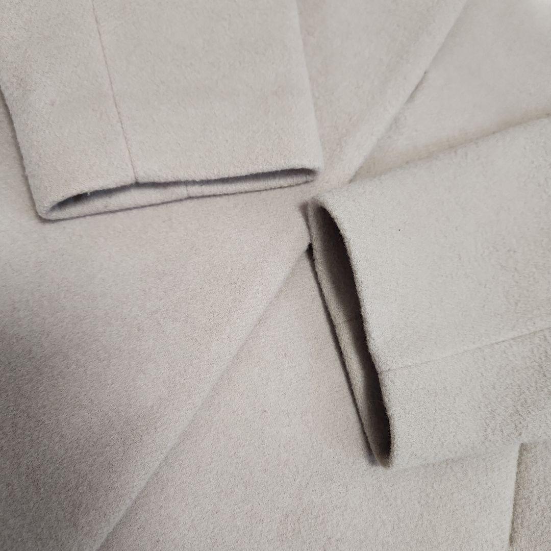 本日限定！【美品】ヴィクトリアン ウール ハーフコート グレージュ