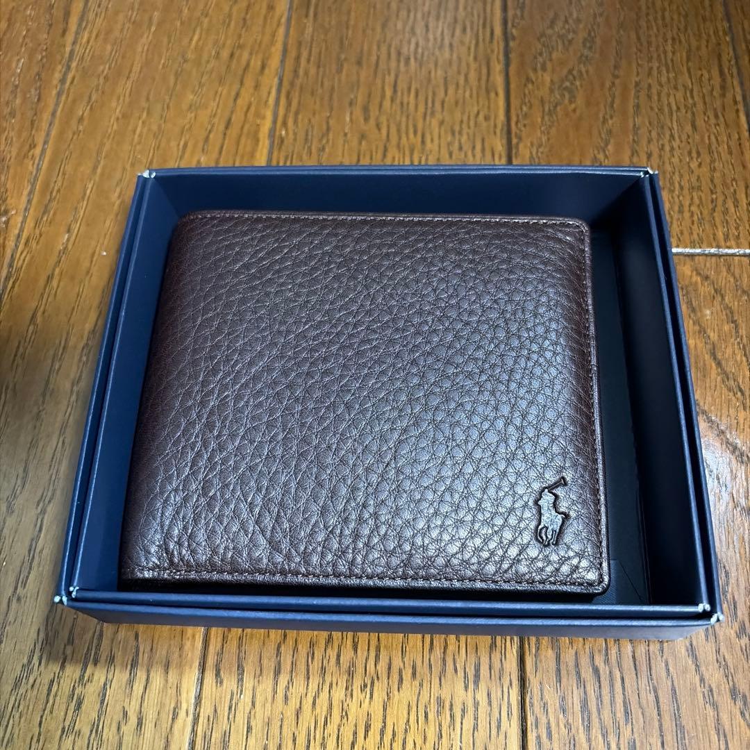 Polo Ralph Lauren 二つ折り財布 ブラウン