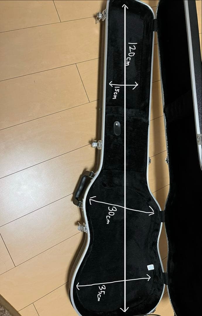 エレキベース用　ハードケース