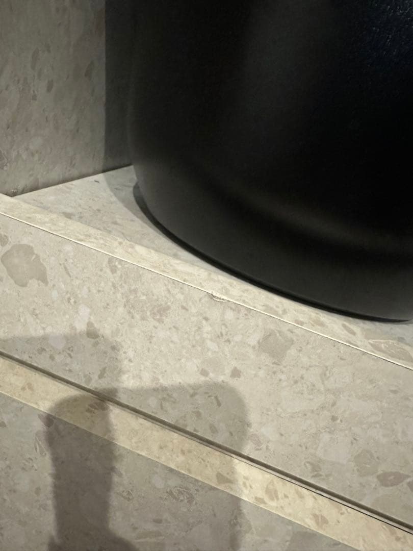 ロウヤ LOWYA テラゾー柄 食器棚 幅120cm ホワイト系