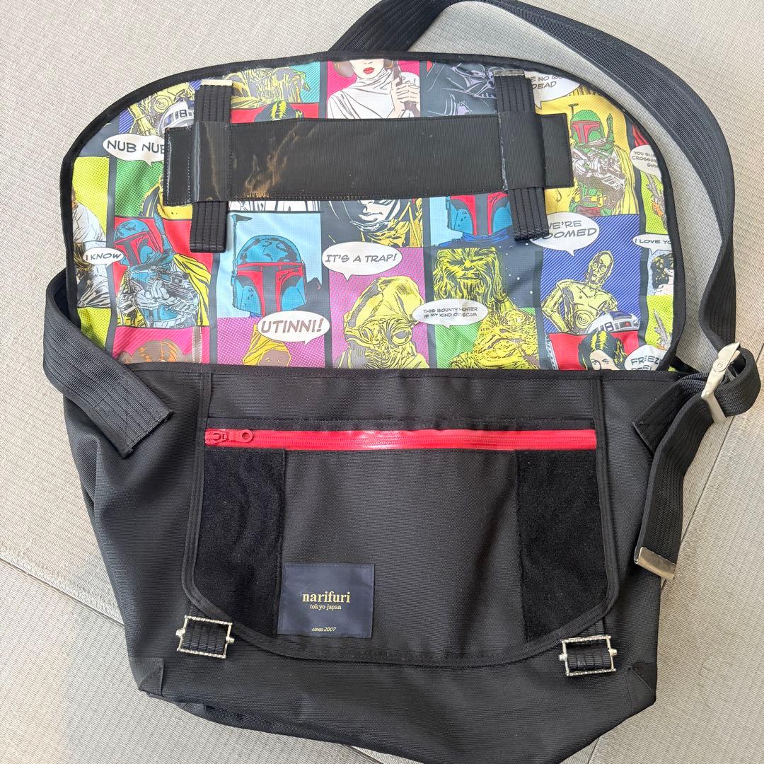 narifuri(ナリフリ) StarWarsコラボ メッセンジャーバッグ