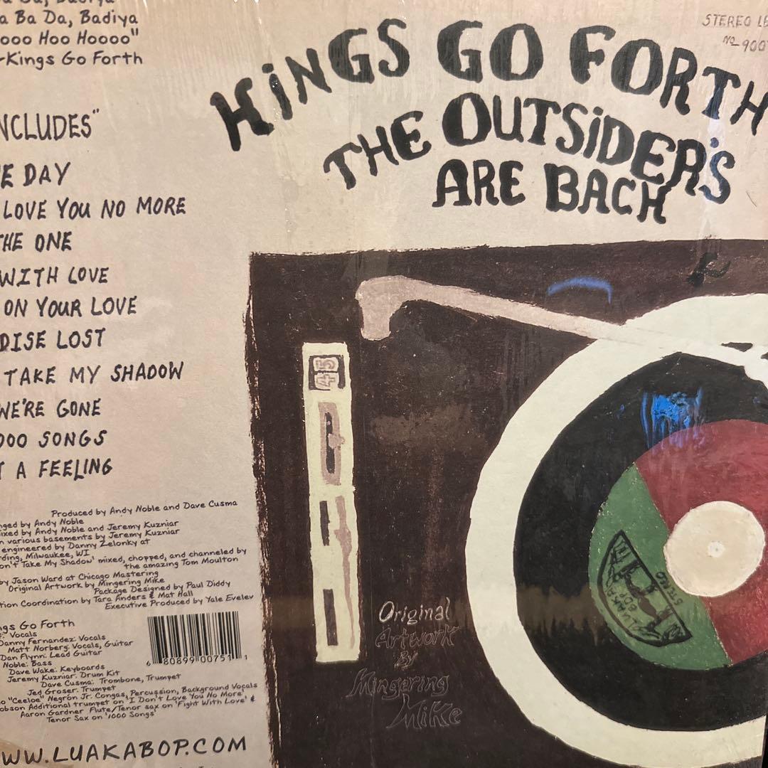 洋楽 KINGS GO FORTH / the outsider's are back