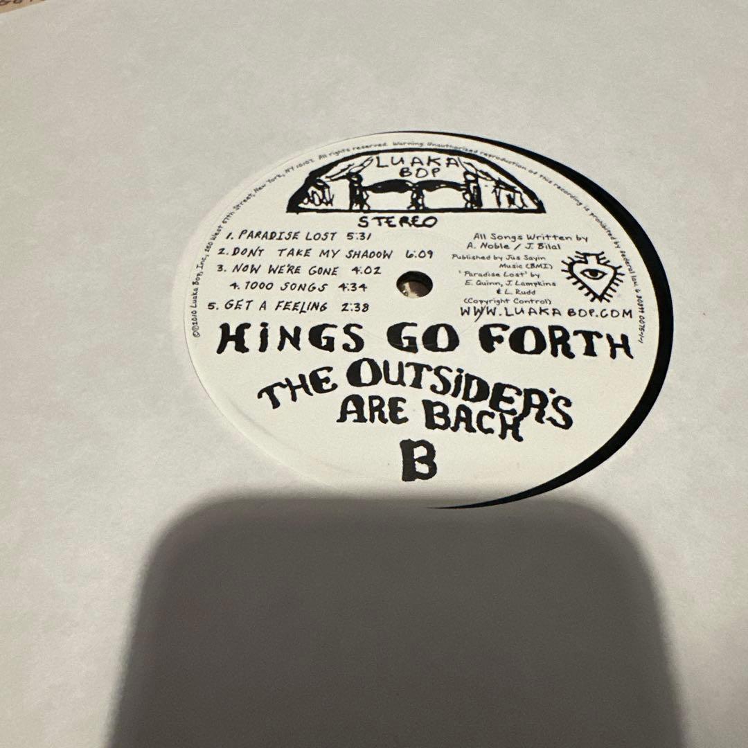 洋楽 KINGS GO FORTH / the outsider's are back