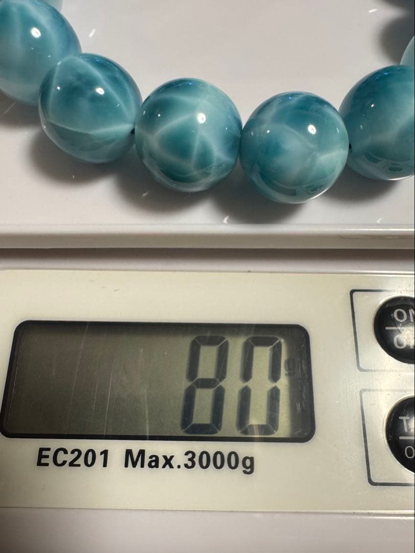 依頼があった為値下げ中　ラリマー　大玉　15mm