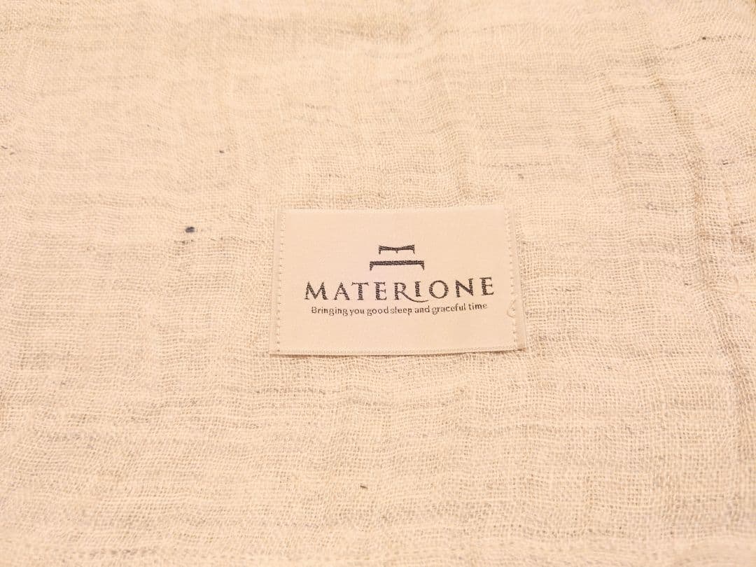 【新品（タグ付き）】昭和西川 リネンブランケット