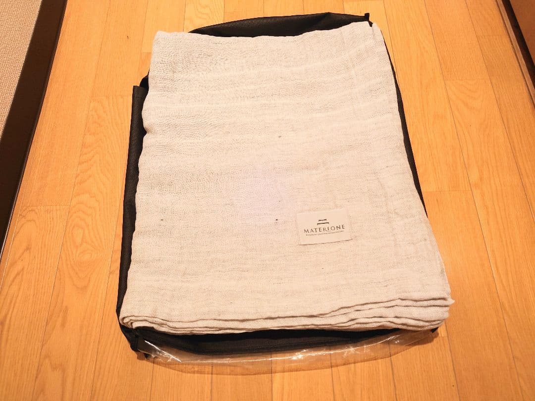 【新品（タグ付き）】昭和西川 リネンブランケット