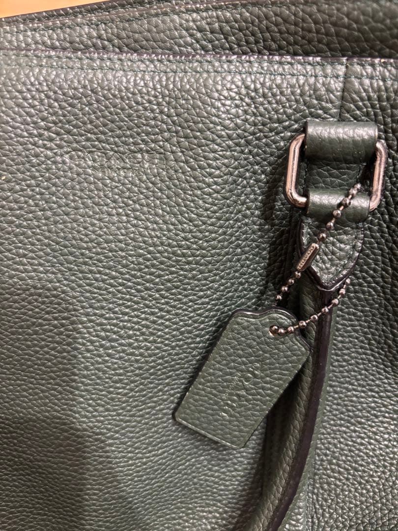 COACH バッグ　グリーン