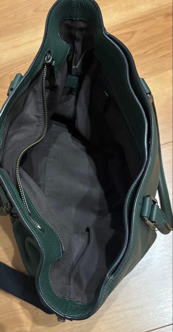 COACH バッグ　グリーン