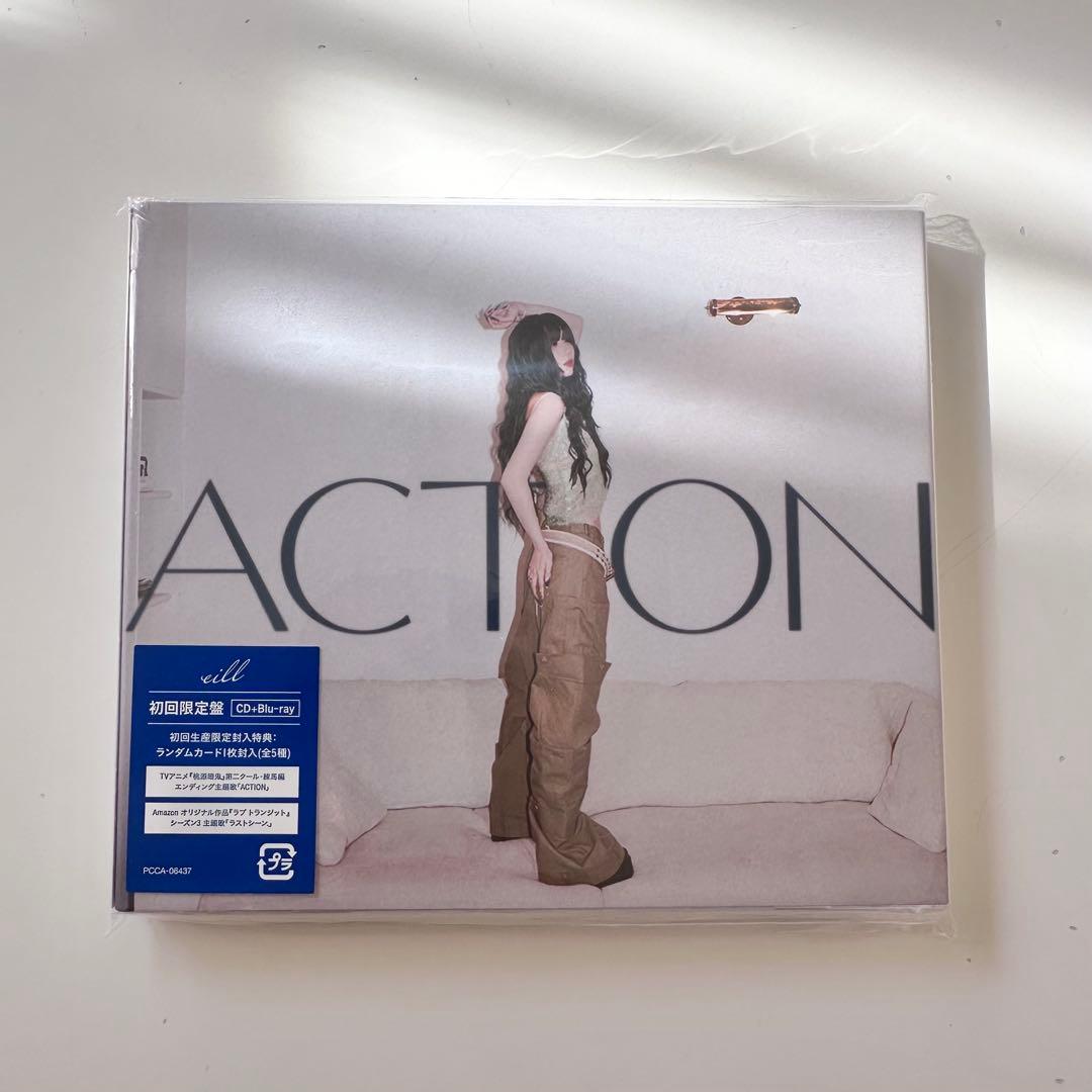 【本人直筆サイン入り】eill 『ACTION』初回限定盤CD＋BluRay