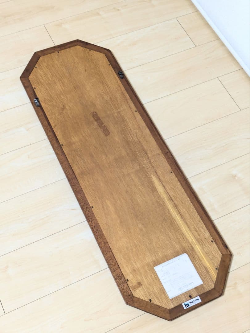 廃番 マルニ ヴィンテージ 地中海 八角 ウォールミラー 姿見 鏡 洋館 レトロ