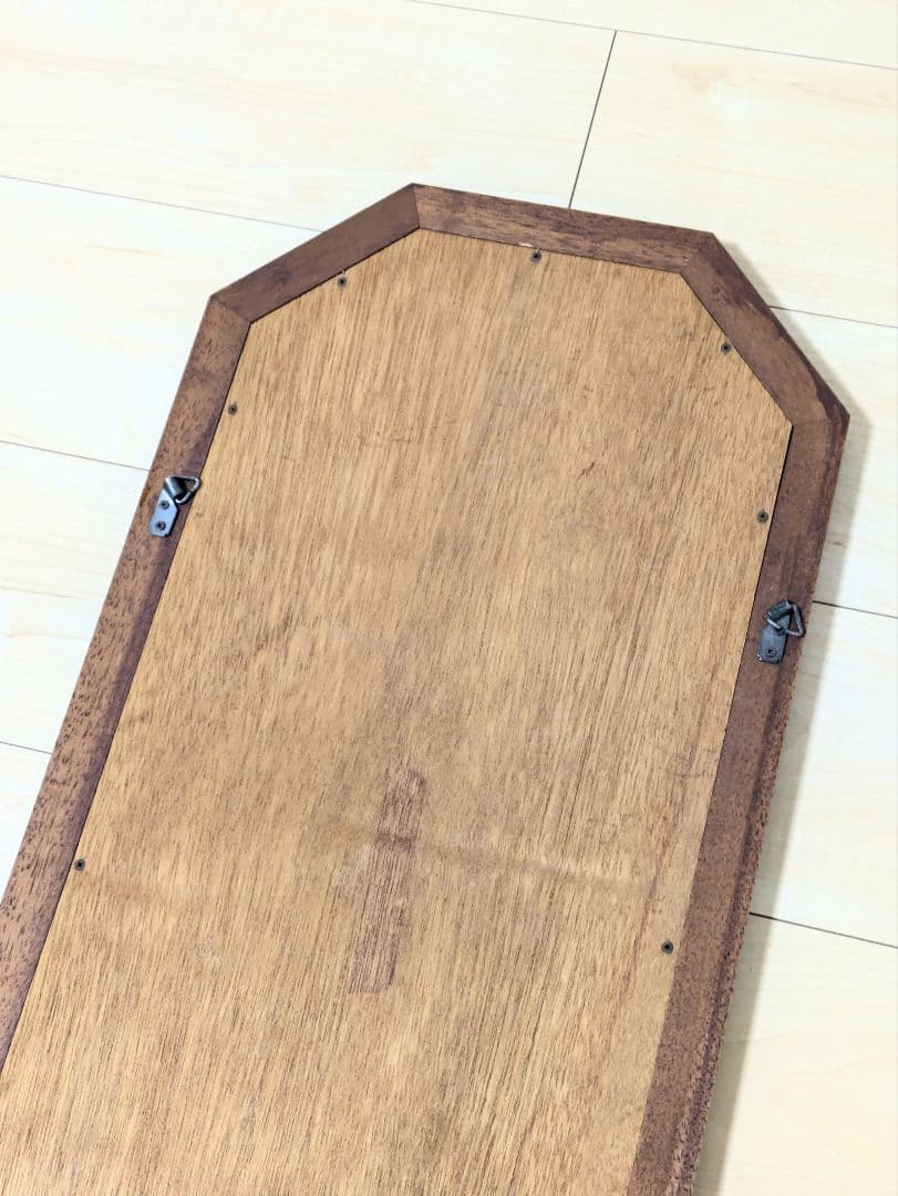 廃番 マルニ ヴィンテージ 地中海 八角 ウォールミラー 姿見 鏡 洋館 レトロ