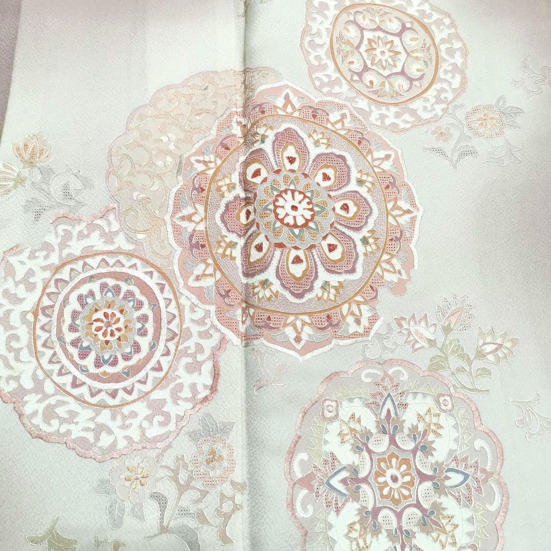 【蘇州刺繍】総刺繍 と豪華染め 付け下げ