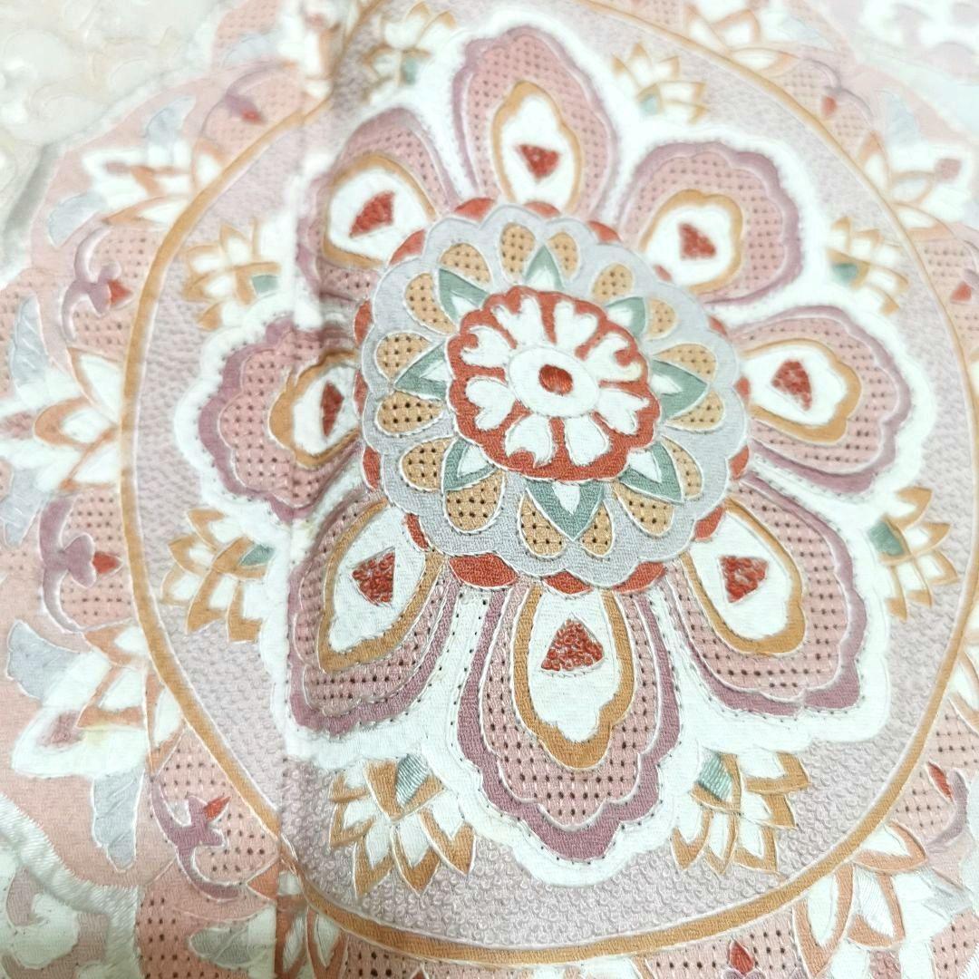 【蘇州刺繍】総刺繍 と豪華染め 付け下げ