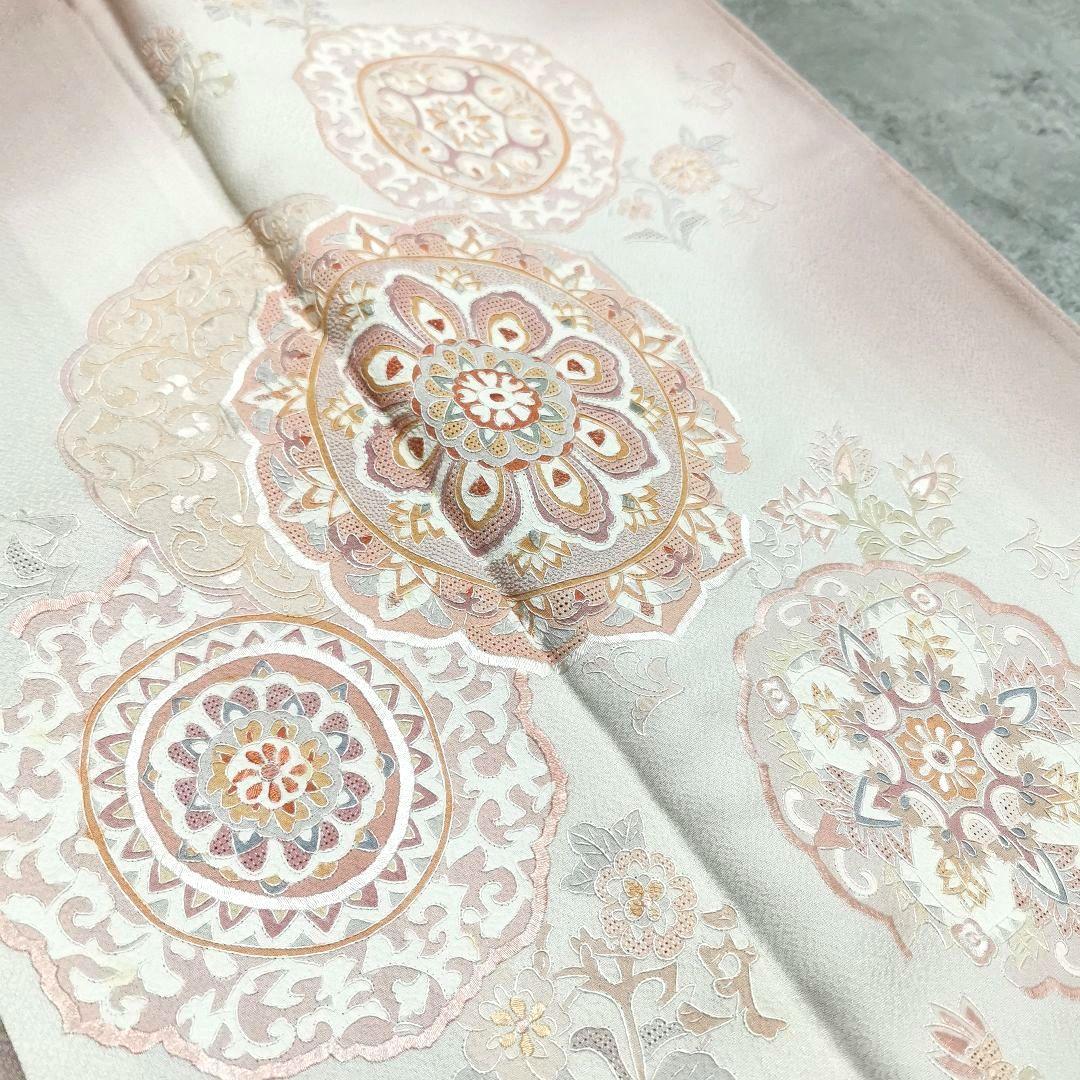 【蘇州刺繍】総刺繍 と豪華染め 付け下げ