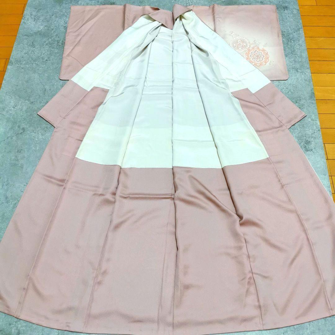 【蘇州刺繍】総刺繍 と豪華染め 付け下げ