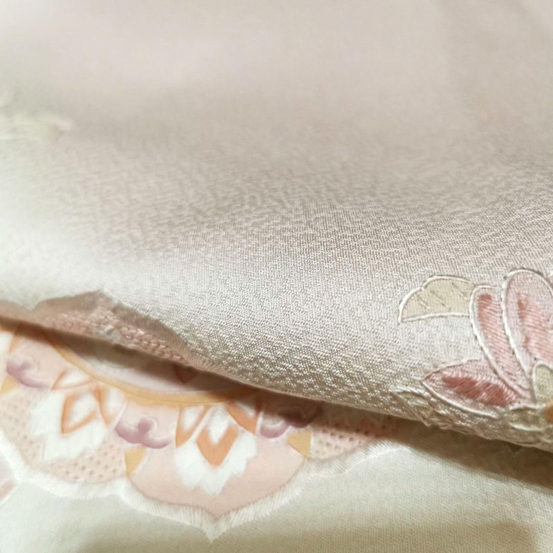 【蘇州刺繍】総刺繍 と豪華染め 付け下げ