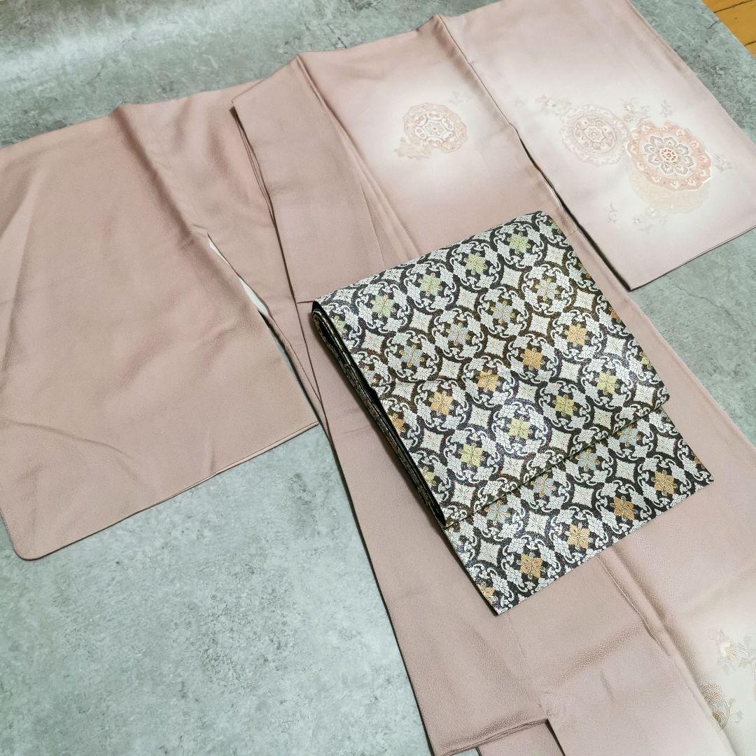 【蘇州刺繍】総刺繍 と豪華染め 付け下げ