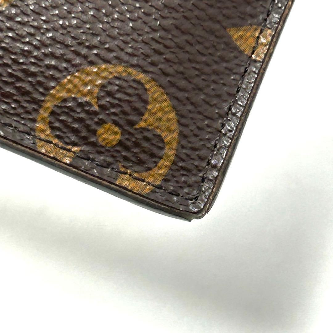 ルイヴィトン 二つ折り財布 M62288モノグラム ポルトフォイユ マルコ ロゴ