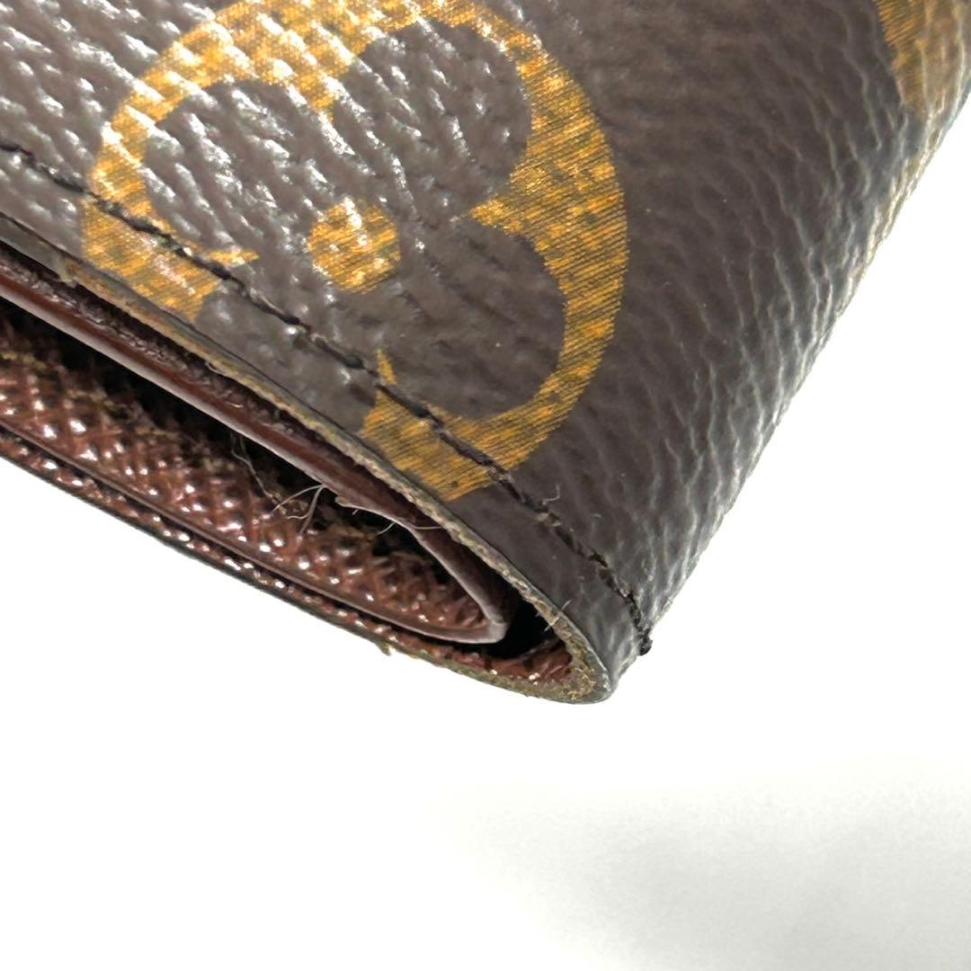 ルイヴィトン 二つ折り財布 M62288モノグラム ポルトフォイユ マルコ ロゴ