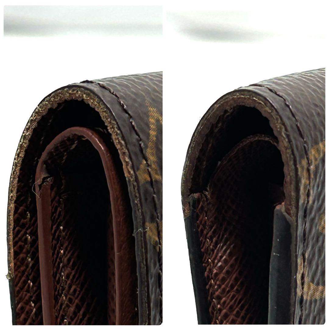 ルイヴィトン 二つ折り財布 M62288モノグラム ポルトフォイユ マルコ ロゴ