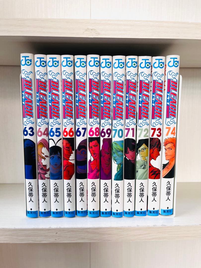 BLEACH 全巻　ブリーチ全巻1〜74巻 久保帯人 綺麗な状態 完結版 極美品