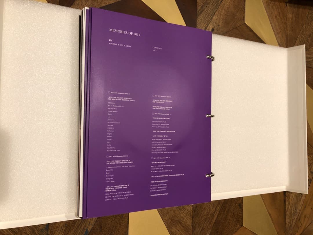 ミュージック BTS MEMORIES OF 2017 DVD