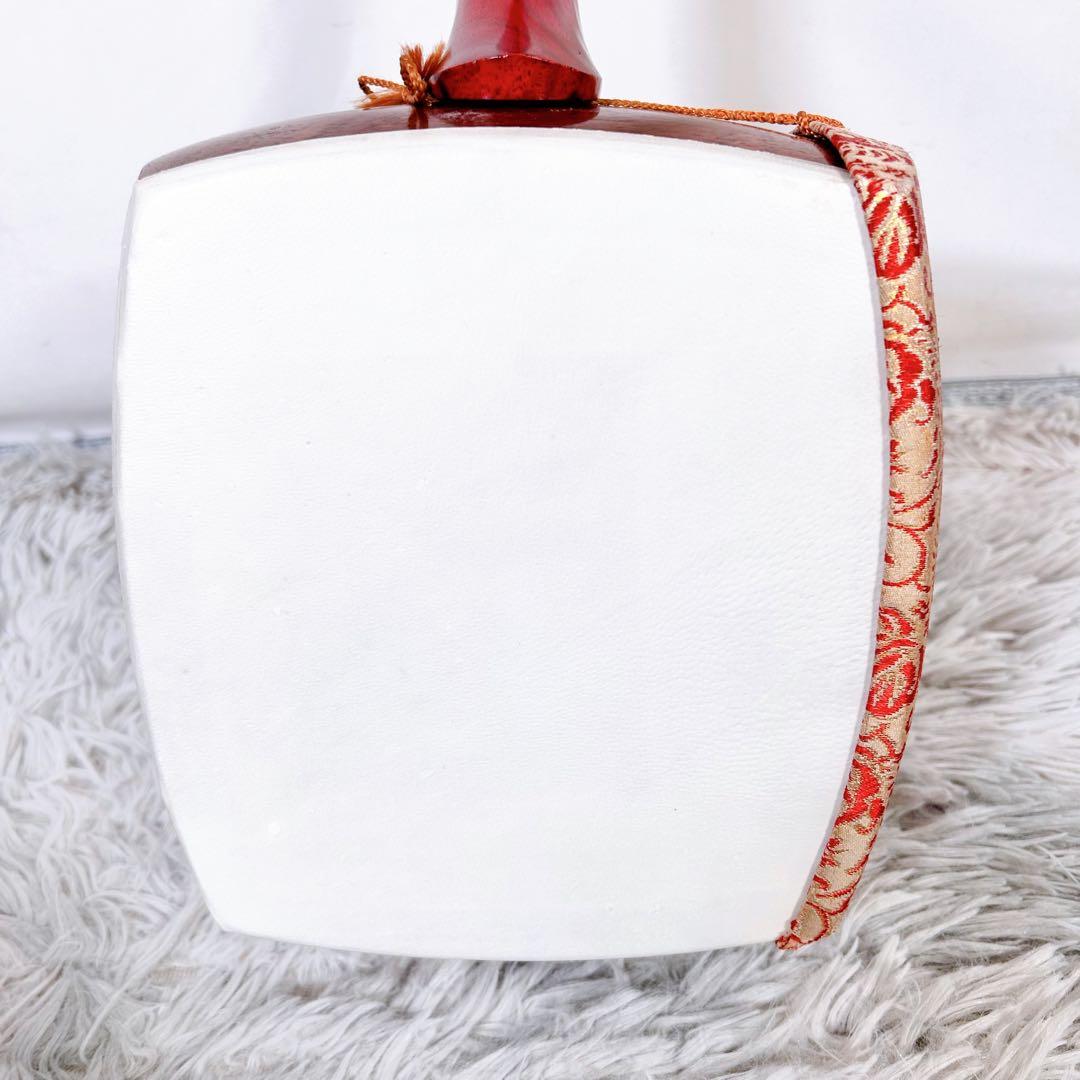 【希少】長唄三味線　細棹　花梨　丸打胴　天神欠けなし　皮破れなし　合金