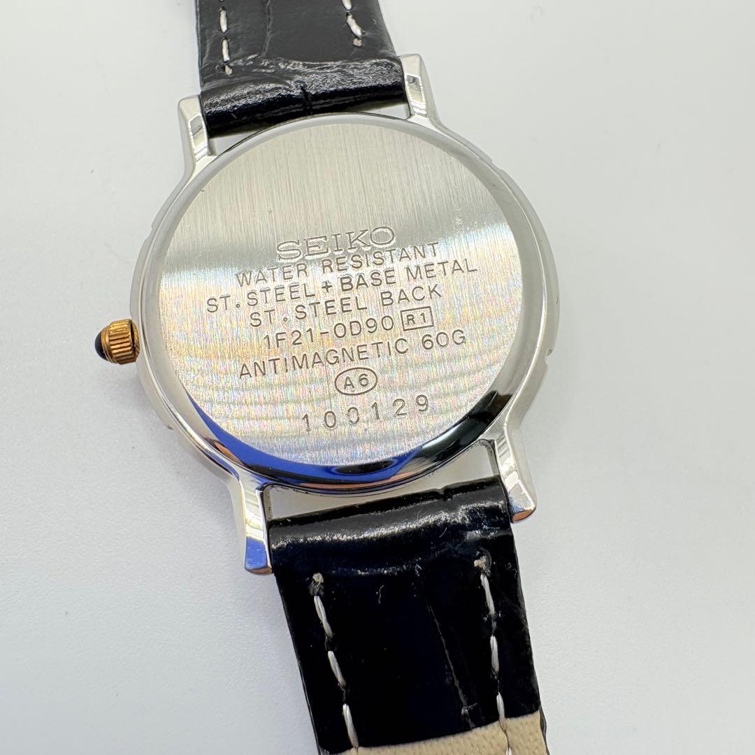 美品★稼働 新品電池 SEIKO セイコー 腕時計 エクセリーヌ コンビ 希少品