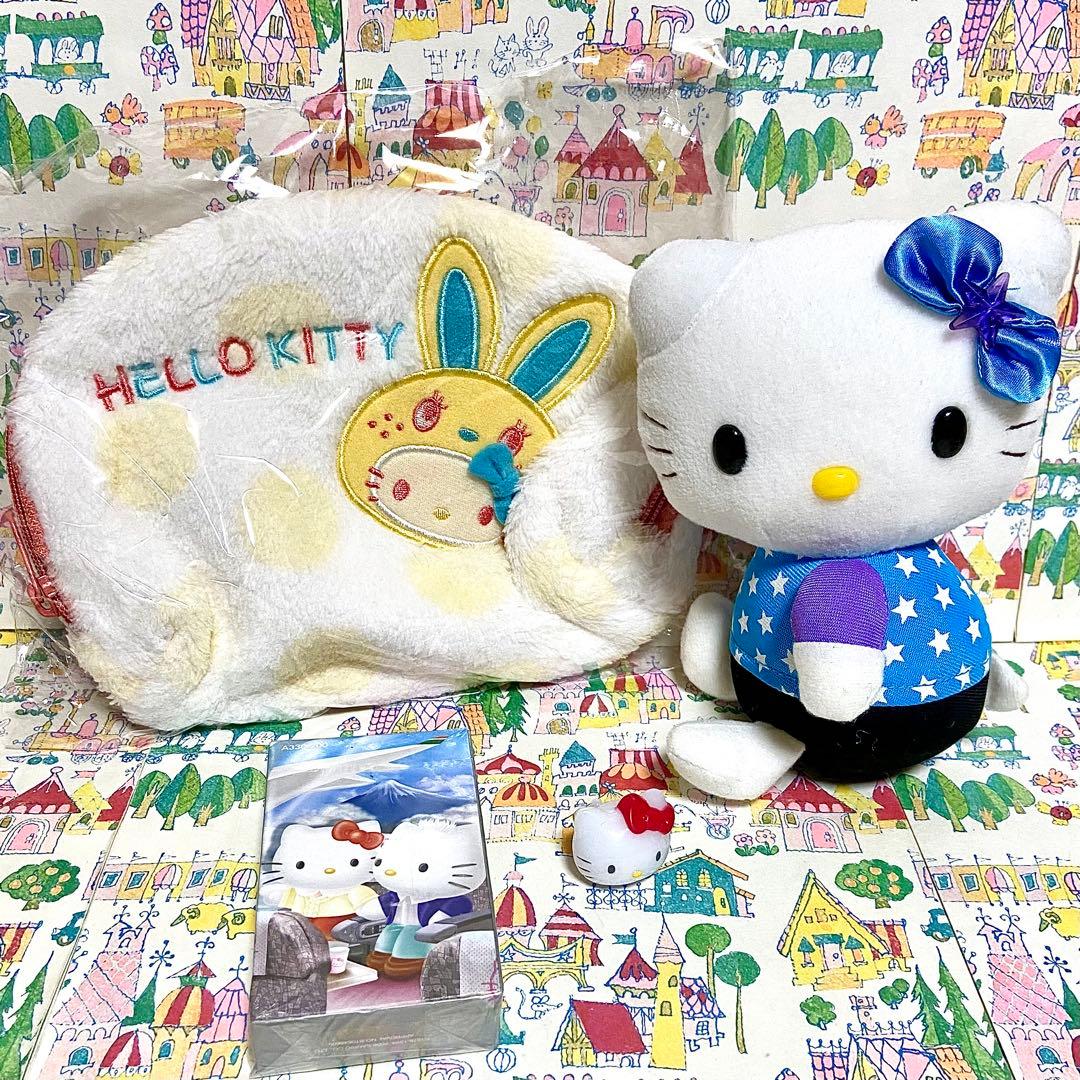 サンリオ ハローキティ まとめ売り ユニオンジャック ぬいぐるみ