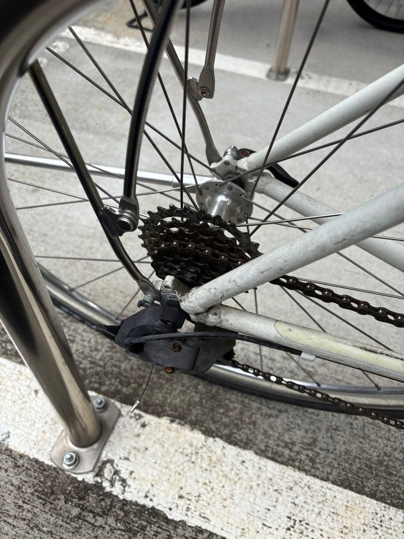 ジャイアント　トラディスト　自転車　クロスバイク　前後キャリア付