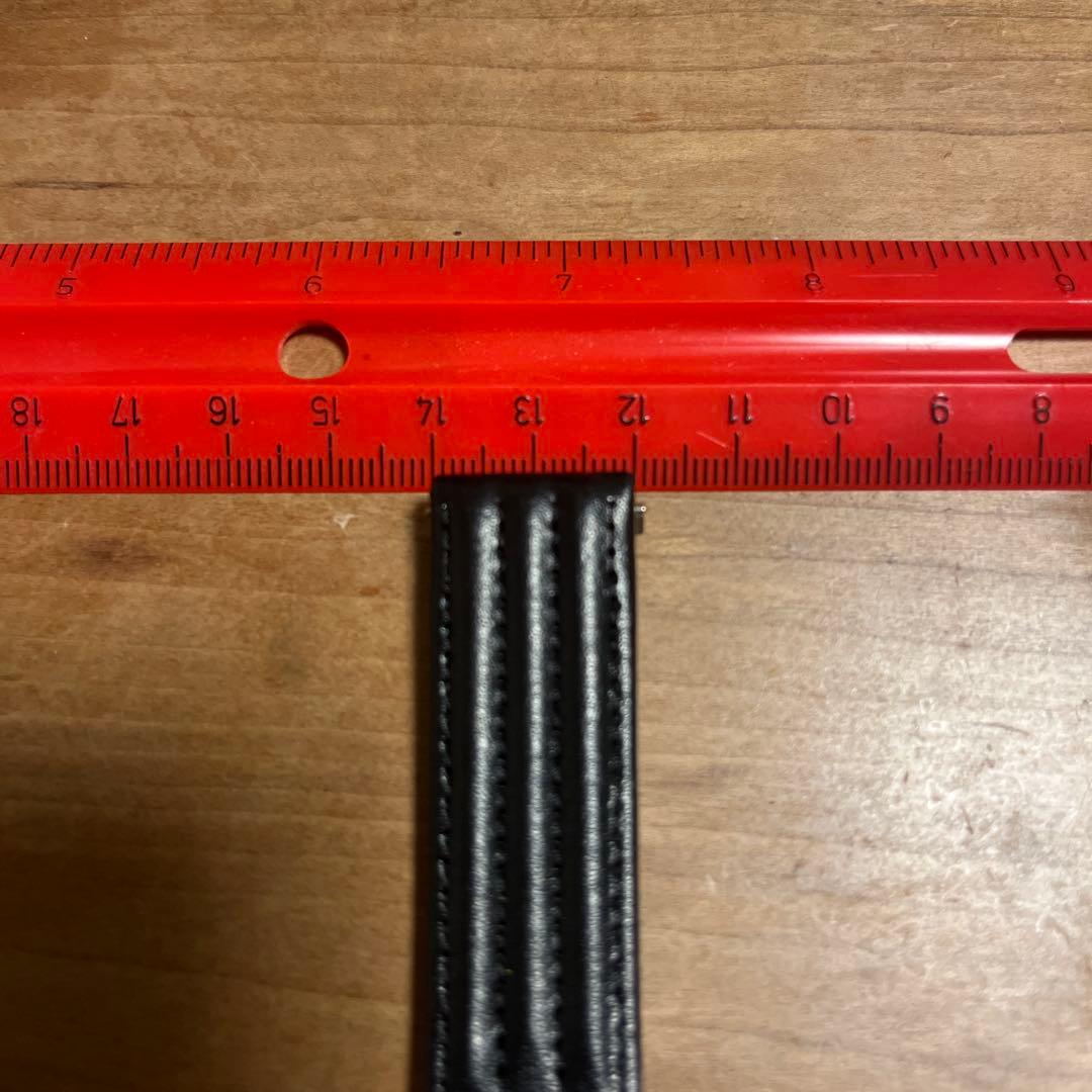 のぶ様ご購入　Cartier ブラック レザーストラップ