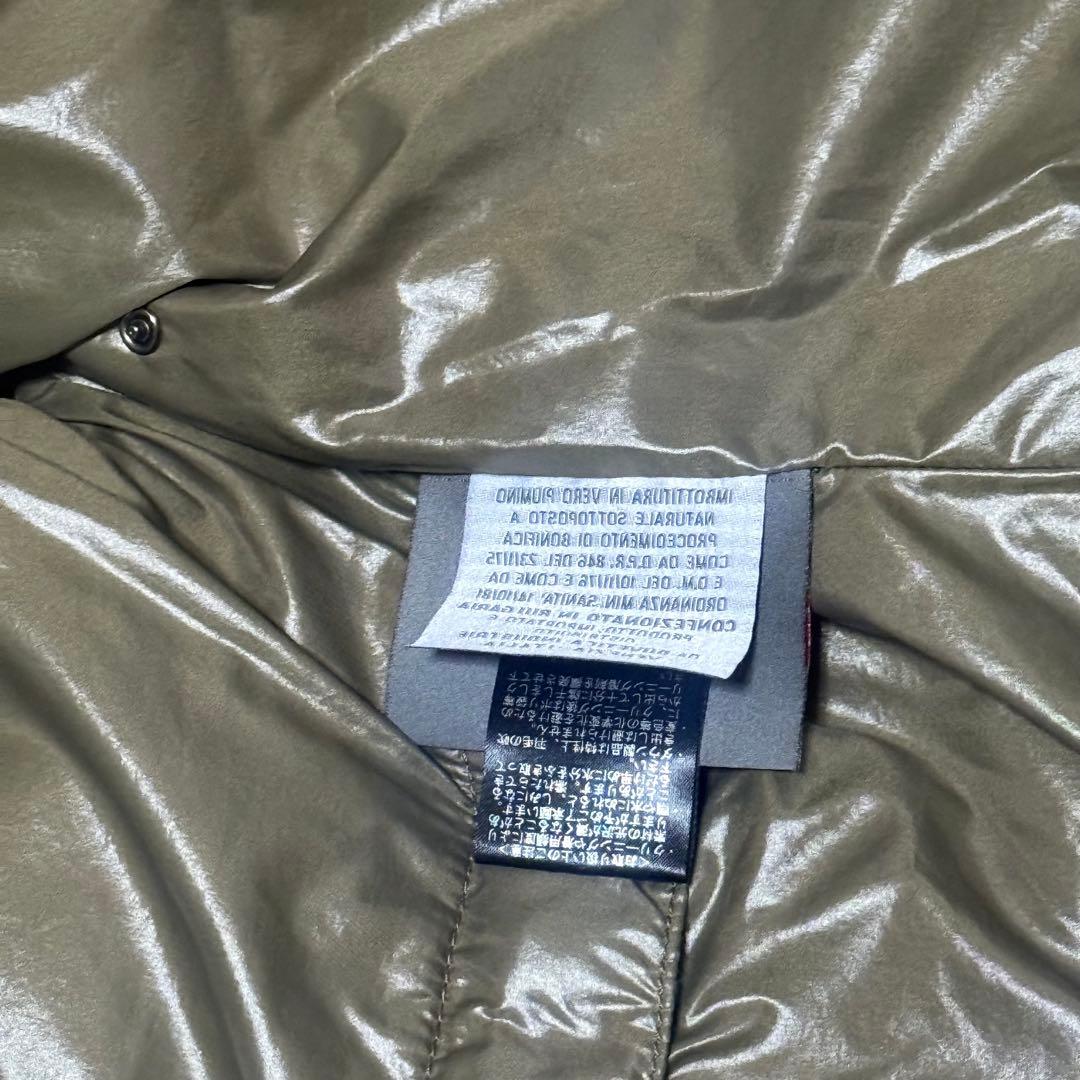 DUVETICA デュベティカ FEBEダウンベスト フード40 光沢 黒 美品