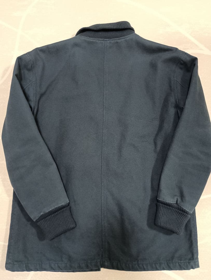 Walls ダックジャケット　月桂樹ボタン ショールカラー