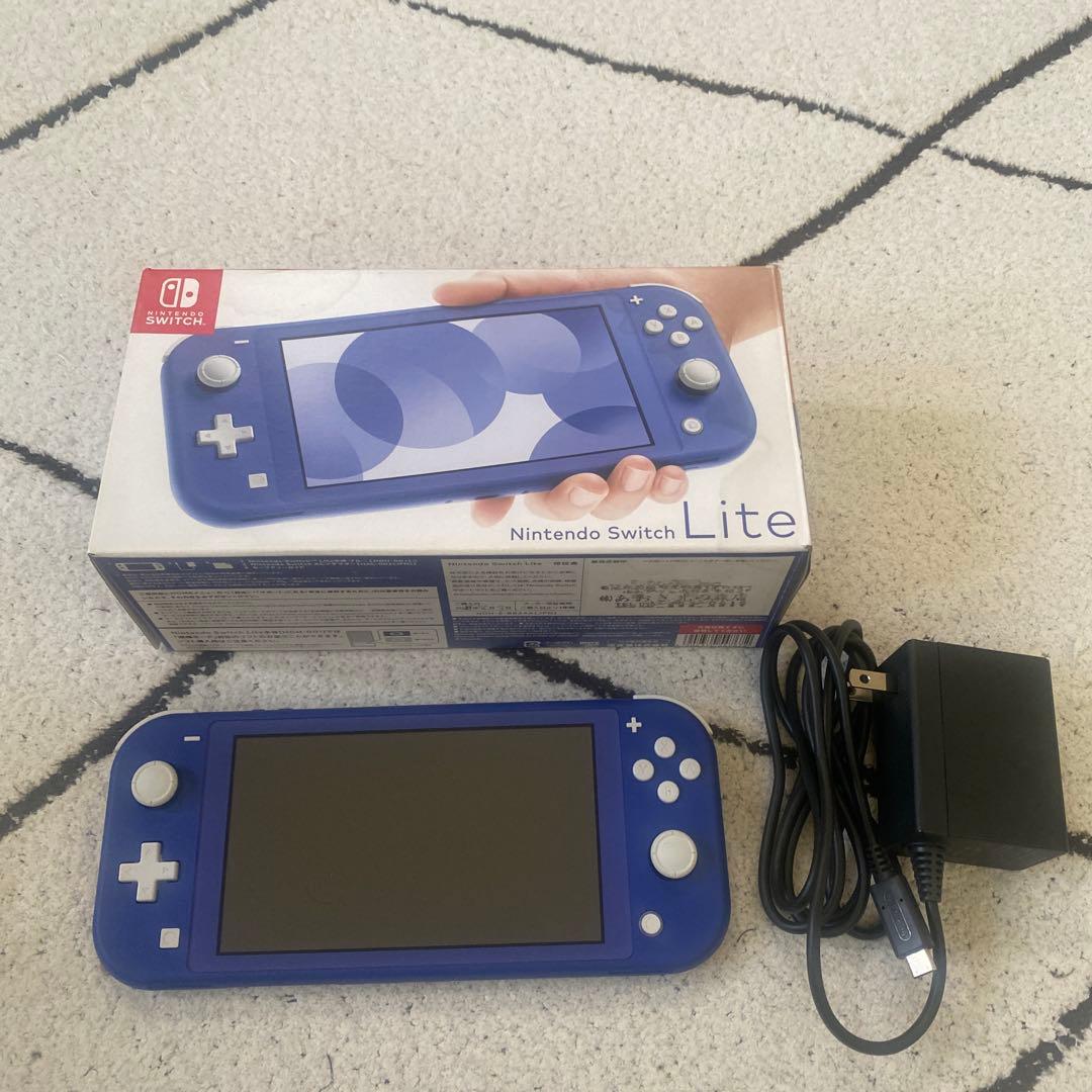 Nintendo Switch Lite ブルー 本体 充電器付き