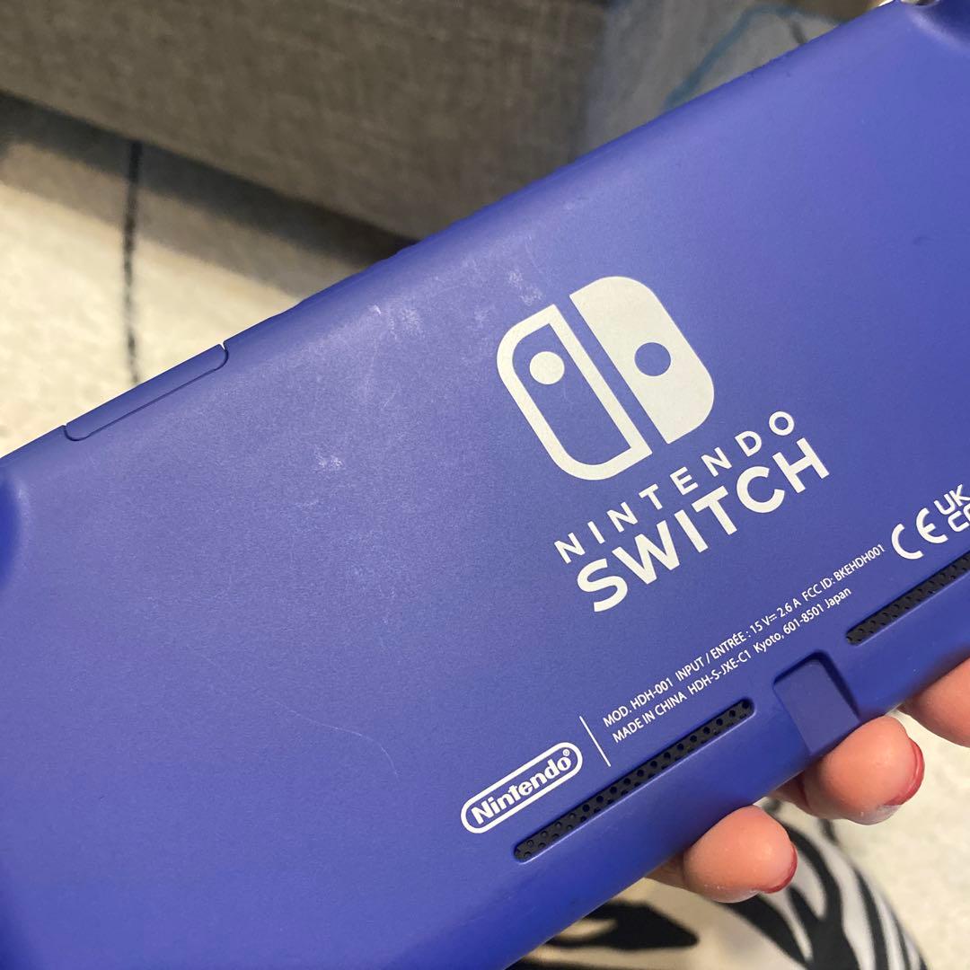 Nintendo Switch Lite ブルー 本体 充電器付き