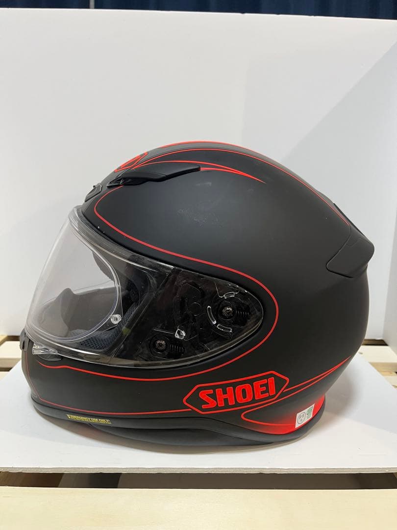SHOEI Z-7 フルフェイスヘルメット ブラック/レッド