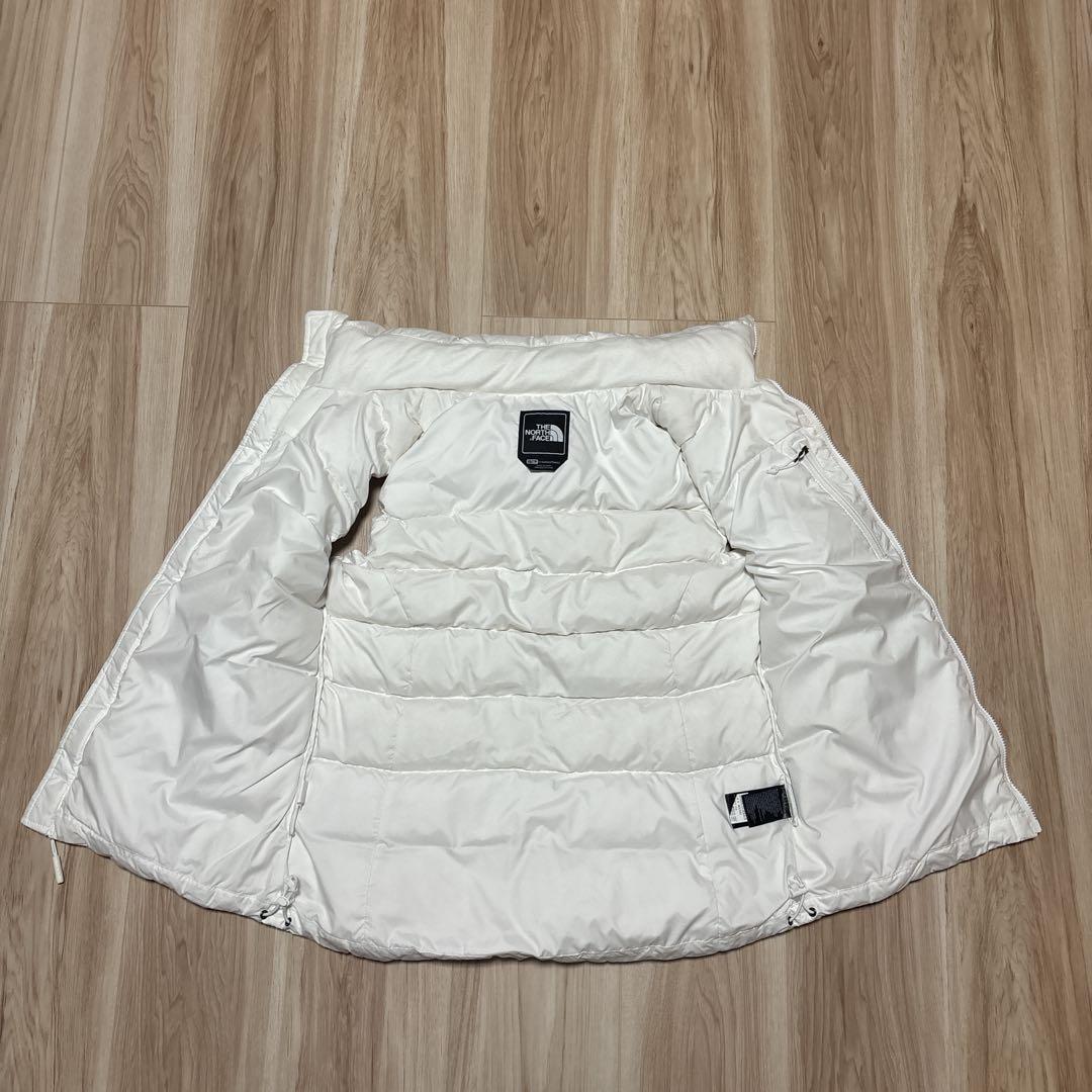 極美品☆ ノースフェイス ヌプシダウンベスト 700FPレディースXS ホワイト