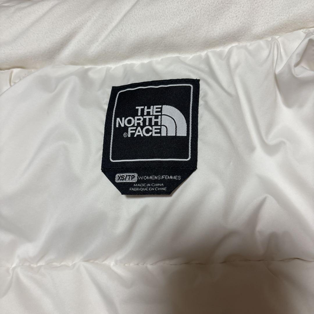 極美品☆ ノースフェイス ヌプシダウンベスト 700FPレディースXS ホワイト