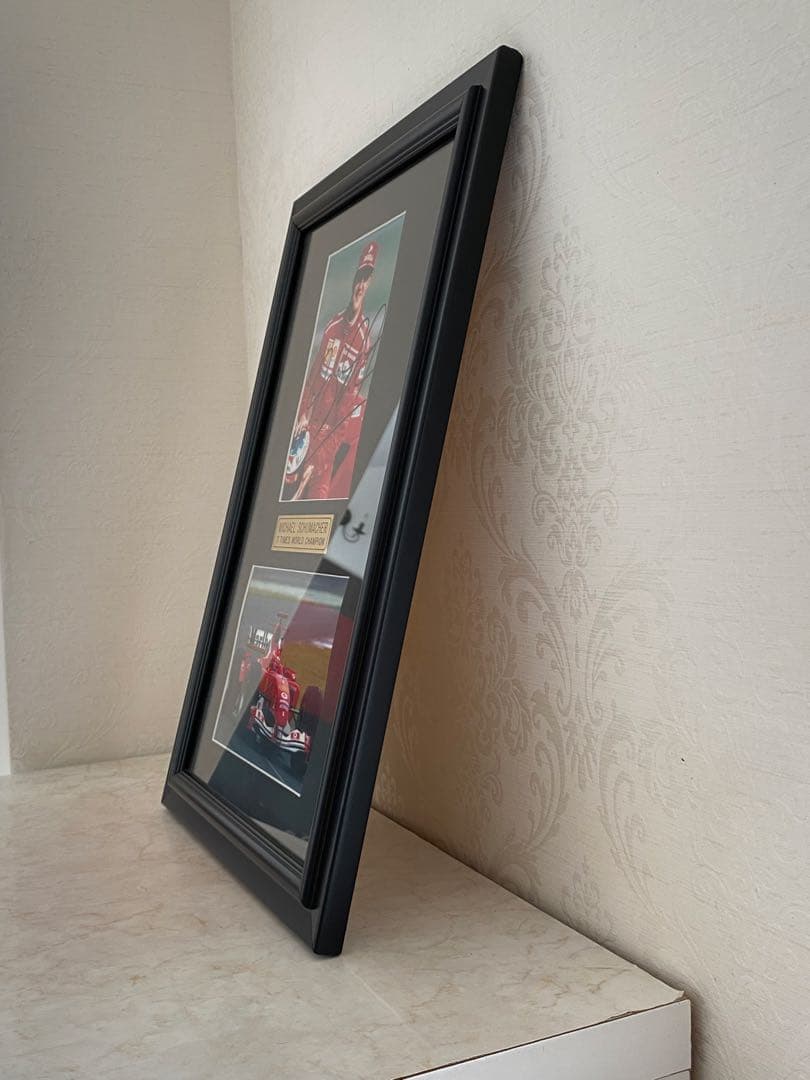 ミハエル・シューマッハ サイン入り写真