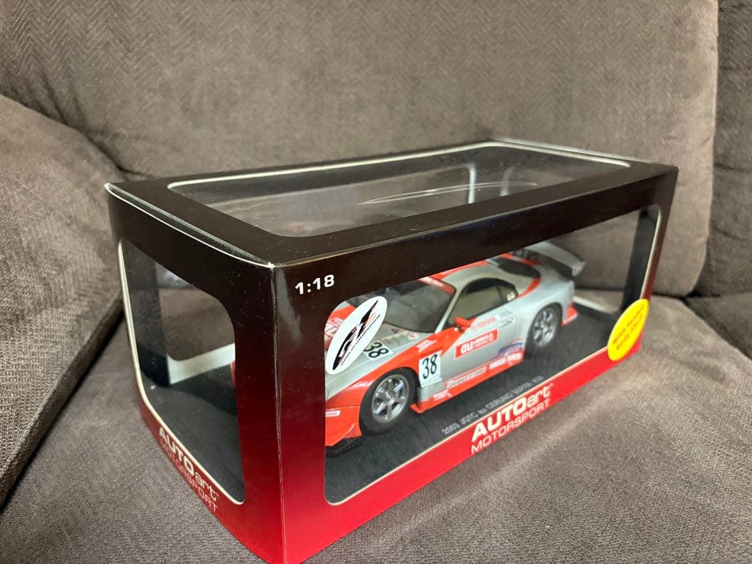 AUTOart 2003 JGTC au Supra #38 ミニカー 1/18