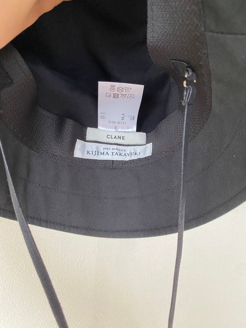 clane kijimatakayuki 別注　バケットハット　帽子