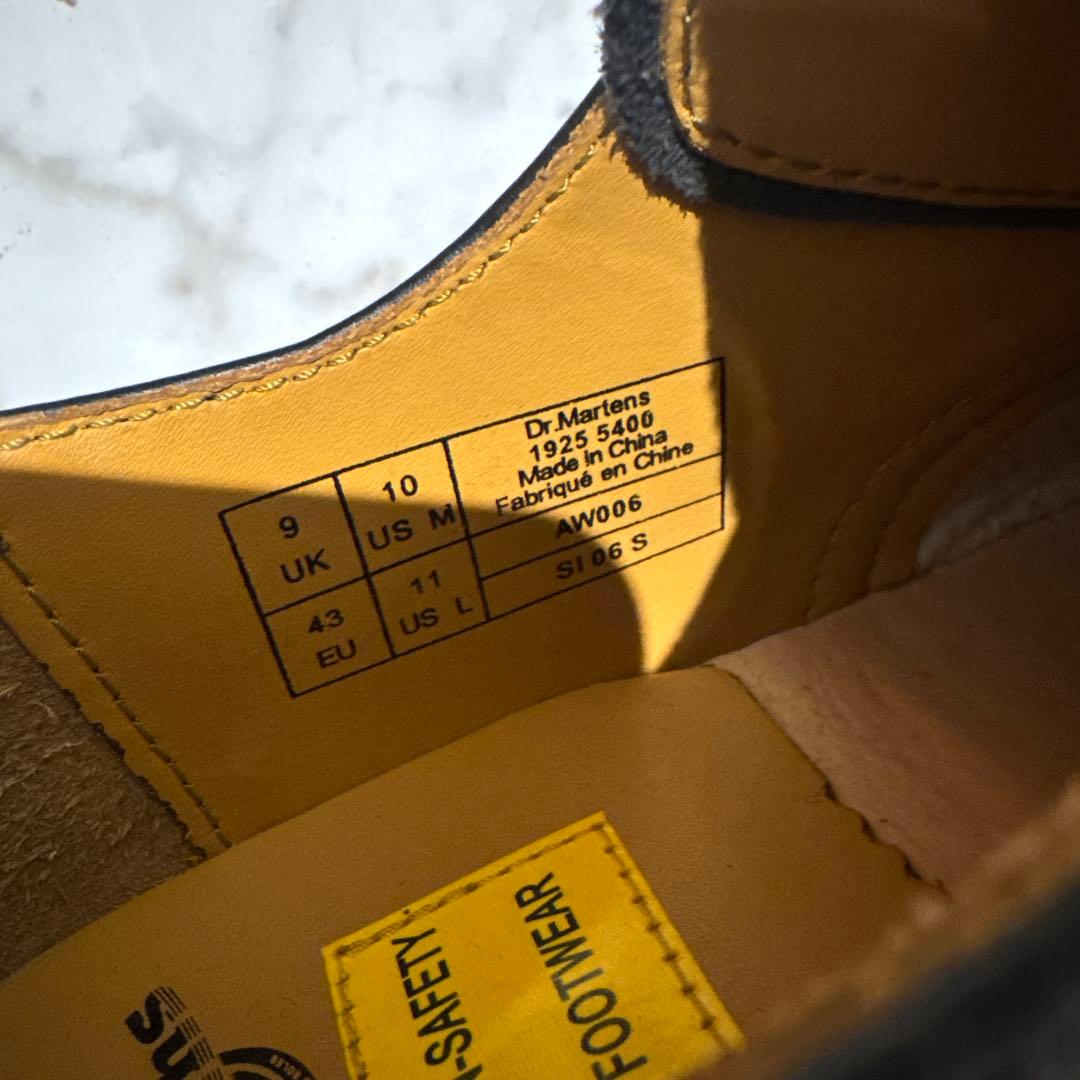 【状態綺麗】Dr. Martens ブラック ブーツ　UK9