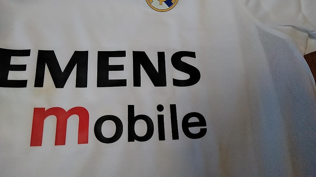 未使用 レアルマドリード 03/04 ユニフォーム ホーム オーセンティック