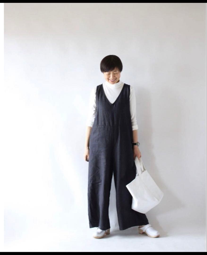 金子敦子さん foglinenwork コラボ オールインワン