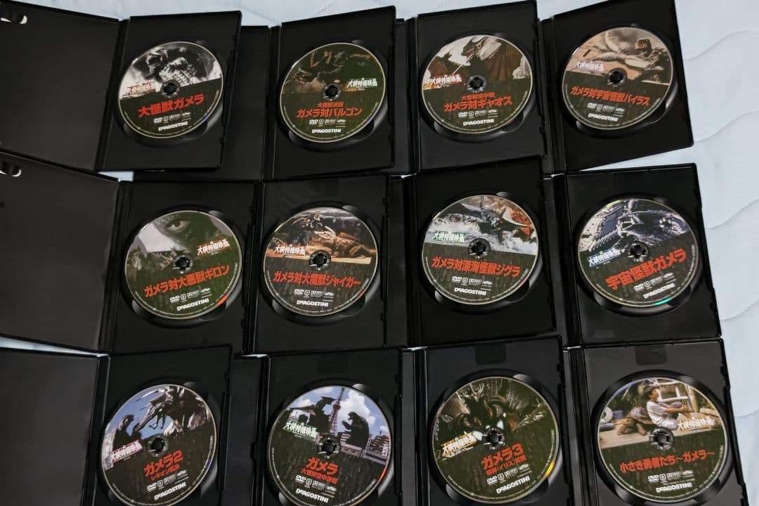 ガメラ　DVD 全12シリーズセット