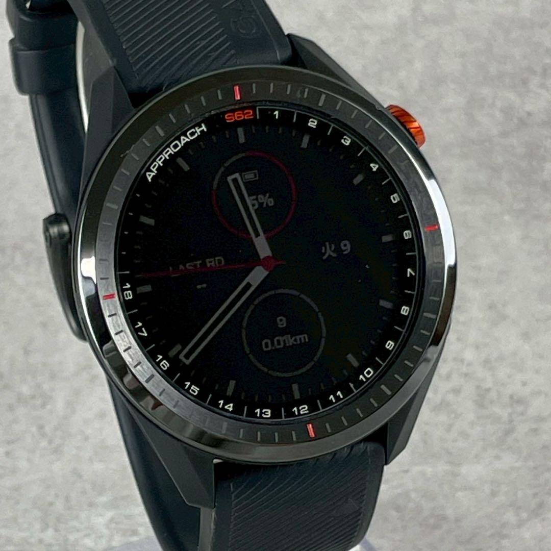 美品 箱 付属品付✨GARMIN Approach S62 ゴルフGPSウォッチ